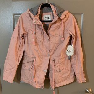 Utility Jacket Rose Dusty Pink YMI